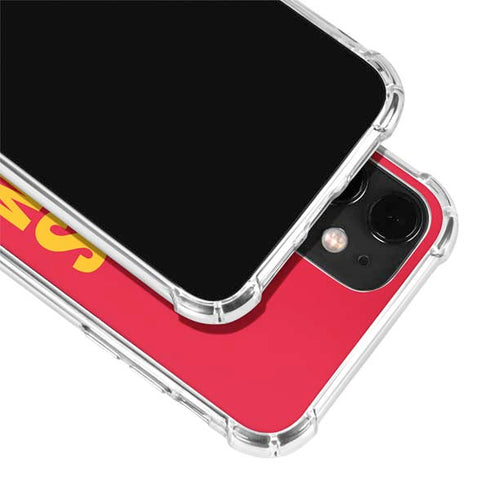 NFL Kansas City Chiefs Team Motto iPhone 12 Clear Case