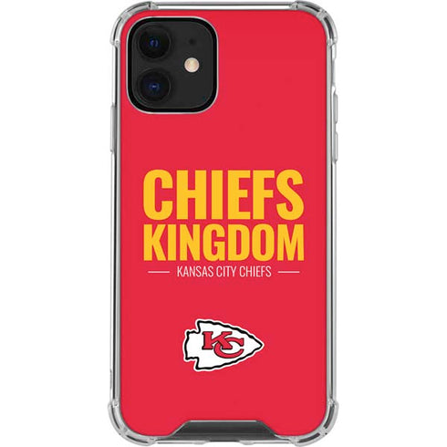 NFL Kansas City Chiefs Team Motto iPhone 12 Mini Clear Case