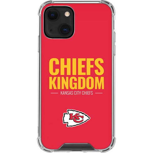 NFL Kansas City Chiefs Team Motto iPhone 13 Clear Case