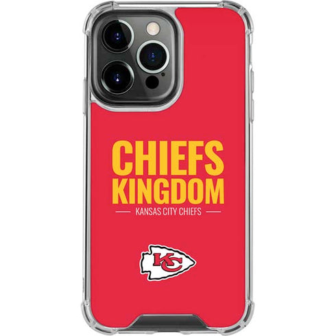 NFL Kansas City Chiefs Team Motto iPhone 13 Pro Clear Case