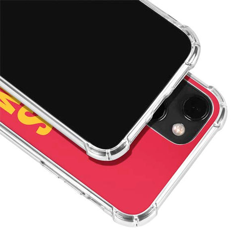 NFL Kansas City Chiefs Team Motto iPhone 14 Plus Clear Case