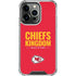 NFL Kansas City Chiefs Team Motto iPhone 14 Pro Clear Case