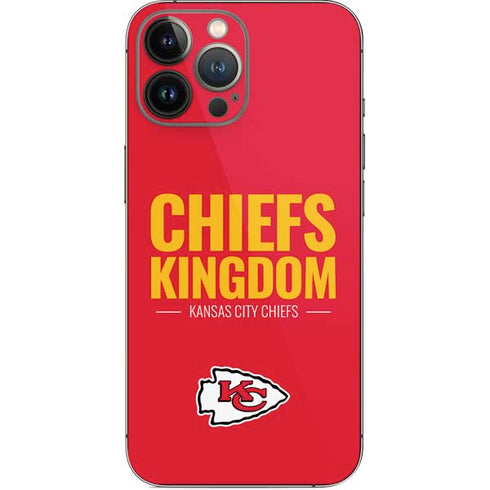 NFL Kansas City Chiefs Team Motto iPhone 14 Pro Max Skin