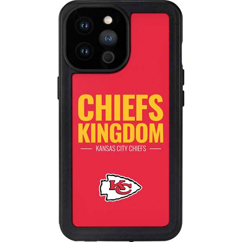 NFL Kansas City Chiefs Team Motto iPhone 14 Pro Max Waterproof Case