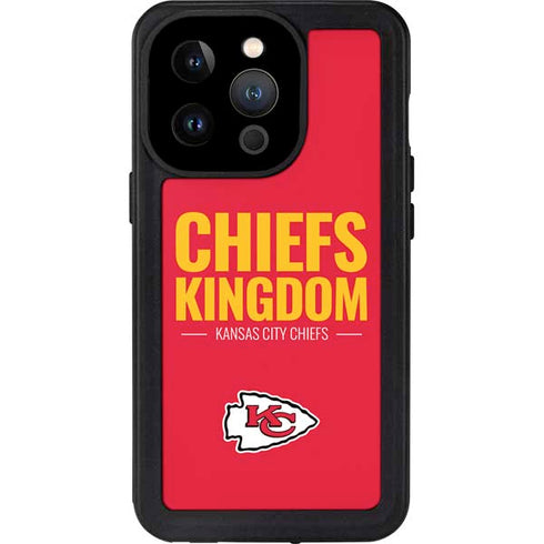 NFL Kansas City Chiefs Team Motto iPhone 14 Pro Waterproof Case