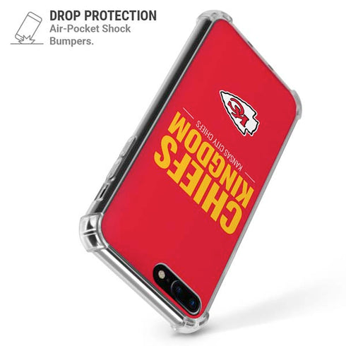 NFL Kansas City Chiefs Team Motto iPhone 7/8 Plus Clear Case