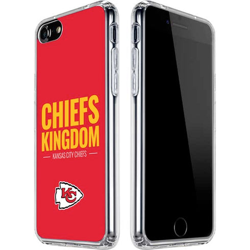 NFL Kansas City Chiefs Team Motto iPhone SE (2nd & 3rd Gen) Clear Case
