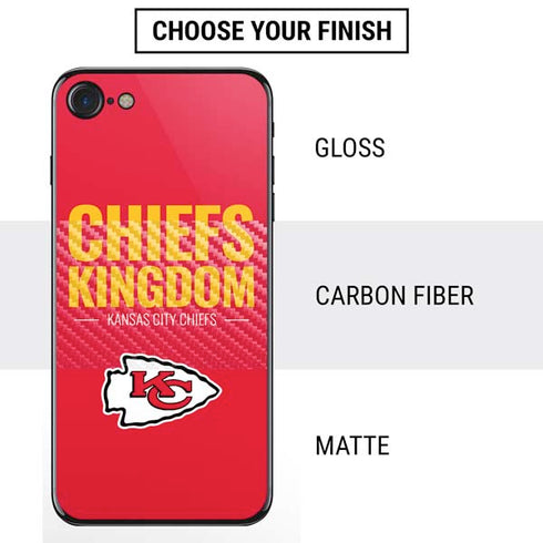 NFL Kansas City Chiefs Team Motto iPhone SE (2nd & 3rd Gen) Skin