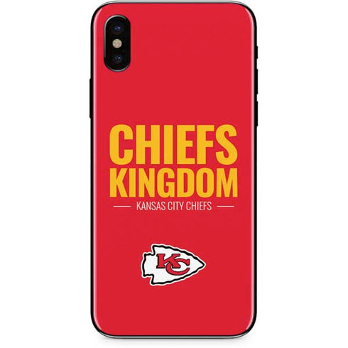 NFL Kansas City Chiefs Team Motto iPhone X Skin