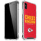 NFL Kansas City Chiefs Team Motto iPhone XS Max Clear Case