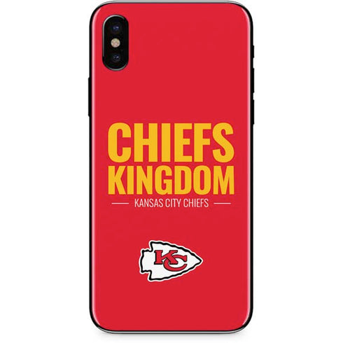 NFL Kansas City Chiefs Team Motto iPhone XS Max Skin