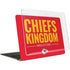 NFL Kansas City Chiefs Team Motto MacBook Air 13in M1 (2021) Case plus Skin