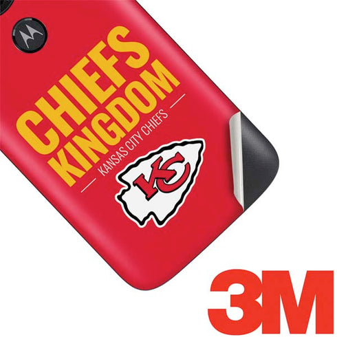 NFL Kansas City Chiefs Team Motto Moto E5 Play Skin