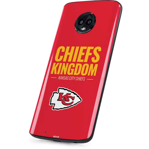 NFL Kansas City Chiefs Team Motto Moto G6 Skin