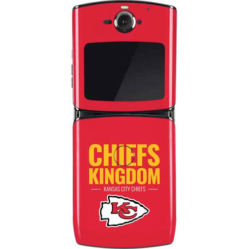 NFL Kansas City Chiefs Team Motto Motorola RAZR Skin