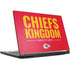 NFL Kansas City Chiefs Team Motto MSI GS65 Stealth Laptop Skin
