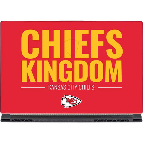 NFL Kansas City Chiefs Team Motto MSI GS65 Stealth Laptop Skin