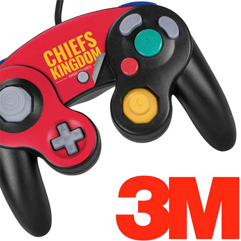 NFL Kansas City Chiefs Team Motto Nintendo GameCube Controller Skin