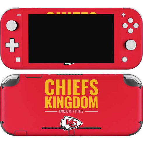 NFL Kansas City Chiefs Team Motto Nintendo Switch Lite Skin