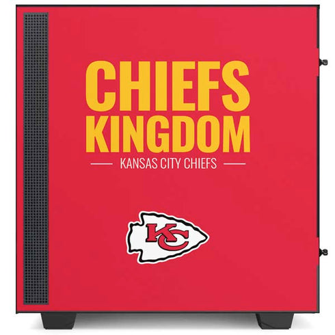 NFL Kansas City Chiefs Team Motto NZXT H510 Compact ATX Mid-Tower Case Skin