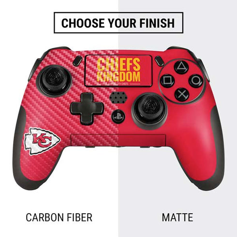 NFL Kansas City Chiefs Team Motto PlayStation Scuf Vantage 2 Controller Skin