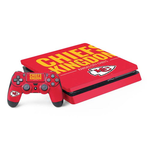 NFL Kansas City Chiefs Team Motto PS4 Slim Bundle Skin