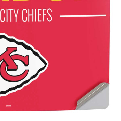 NFL Kansas City Chiefs Team Motto PS5 Console Skin