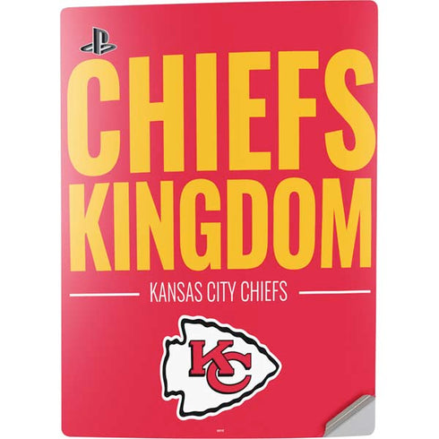 NFL Kansas City Chiefs Team Motto PS5 Digital Edition Console Skin