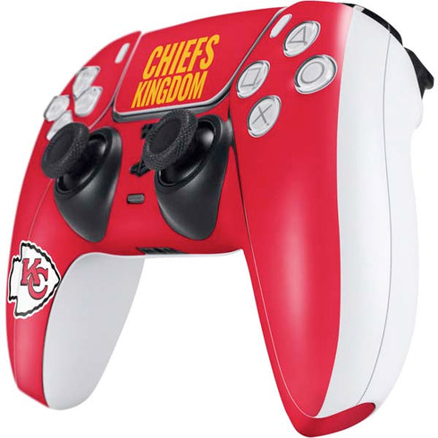 NFL Kansas City Chiefs Team Motto PS5 Controller Skin