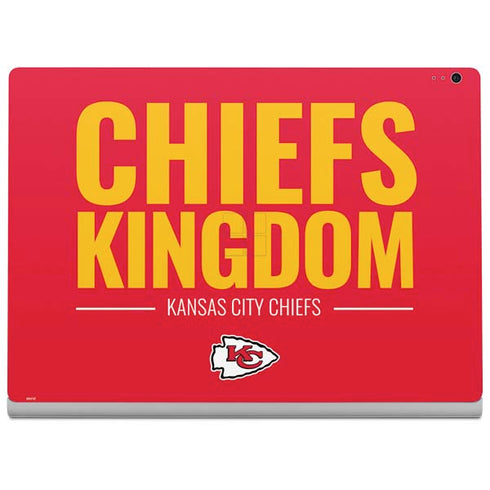 NFL Kansas City Chiefs Team Motto Surface Book 2 13.5in Skin