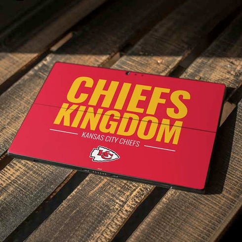 NFL Kansas City Chiefs Team Motto Surface Pro 6 Skin