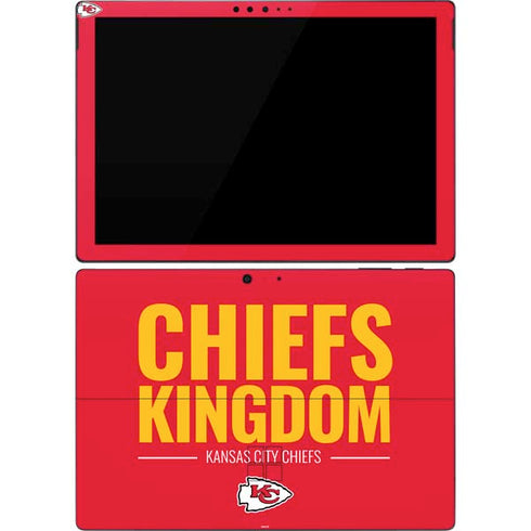 NFL Kansas City Chiefs Team Motto Surface Pro 7 Skin