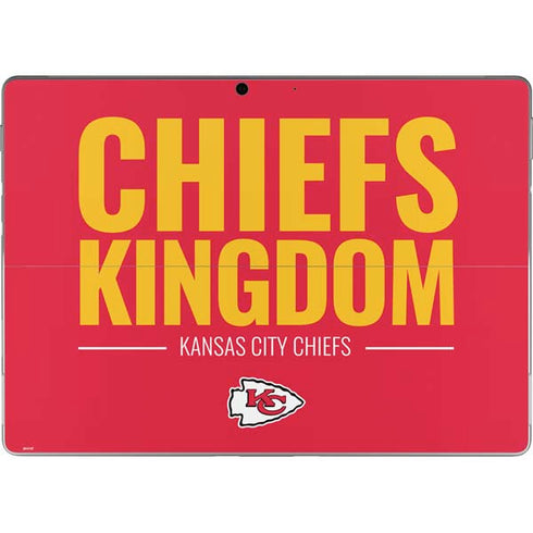 NFL Kansas City Chiefs Team Motto Surface Pro 9 Skin