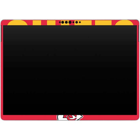 NFL Kansas City Chiefs Team Motto Surface Pro 9 Skin
