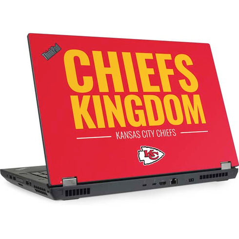 NFL Kansas City Chiefs Team Motto Lenovo ThinkPad Skin