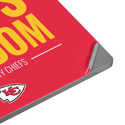 NFL Kansas City Chiefs Team Motto Universal Laptop 14in (11.4 x 8.2in) Skin