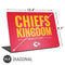NFL Kansas City Chiefs Team Motto Universal Laptop 16.6in (13.4 x 9.7in) Skin