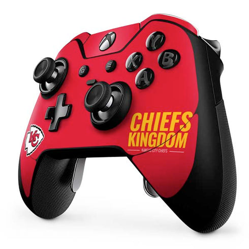 NFL Kansas City Chiefs Team Motto Xbox One Elite Controller Skin