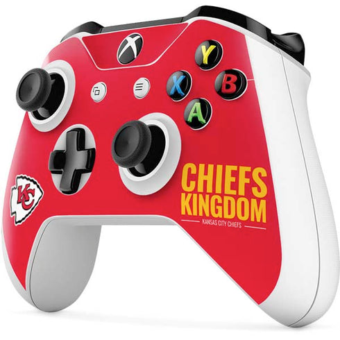NFL Kansas City Chiefs Team Motto Xbox One S Controller Skin