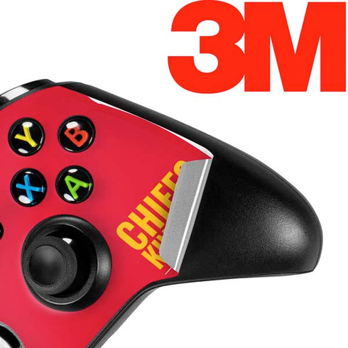 NFL Kansas City Chiefs Team Motto Xbox One S Controller Skin