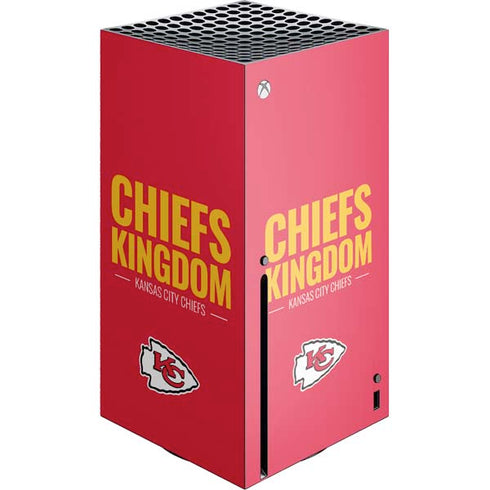 NFL Kansas City Chiefs Team Motto Xbox Series X Console Skin