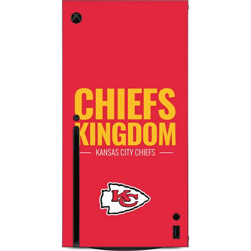 NFL Kansas City Chiefs Team Motto Xbox Series X Console Skin