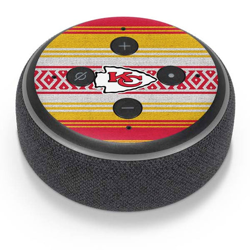 NFL Kansas City Chiefs Trailblazer Amazon Echo Dot Skin