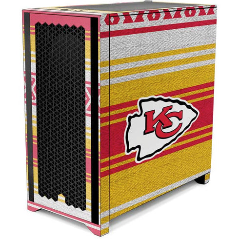 NFL Kansas City Chiefs Trailblazer Corsair 4000D Tempered Glass Mid-Tower ATX Case Skin