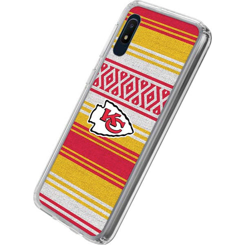 NFL Kansas City Chiefs Trailblazer Galaxy A10e Clear Case
