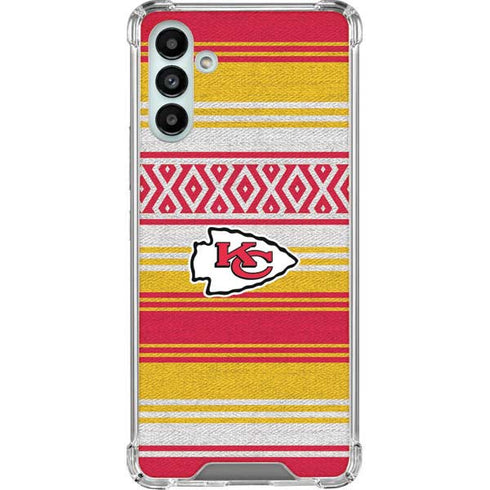 NFL Kansas City Chiefs Trailblazer Galaxy A13 5G Clear Case