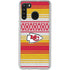 NFL Kansas City Chiefs Trailblazer Galaxy A21 Clear Case
