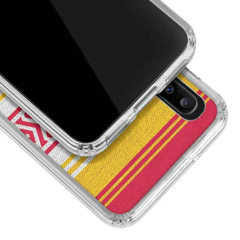 NFL Kansas City Chiefs Trailblazer Galaxy A30 Clear Case