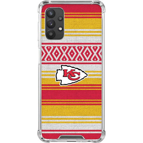 NFL Kansas City Chiefs Trailblazer Galaxy A32 5G Clear Case