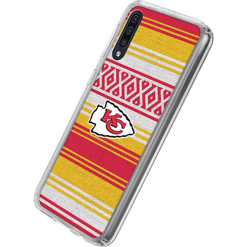 NFL Kansas City Chiefs Trailblazer Galaxy A50 Clear Case